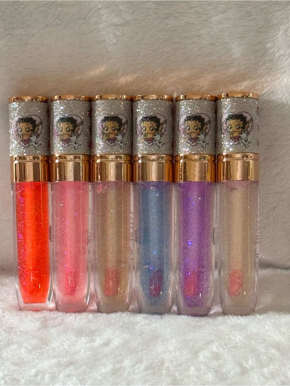 Glitter Sheer Lip Gloss Set – Assorted Sparkle Shades